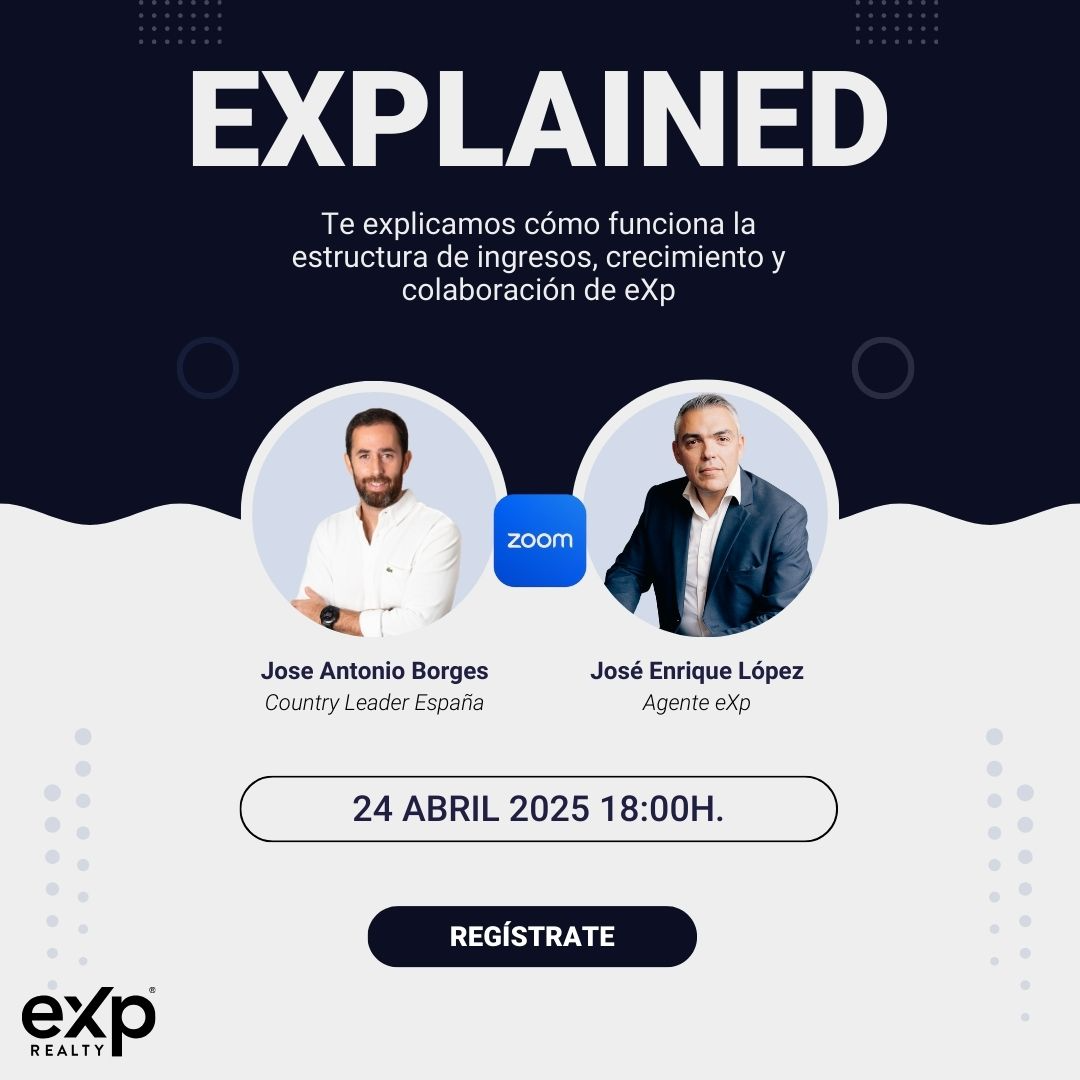 Cartel evento exp modelo de negocio Jose Enrique Lopez